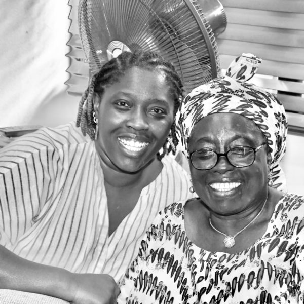 Mrs. Araba Morankinyo and her mother, Mrs. Dupe Sagoe.