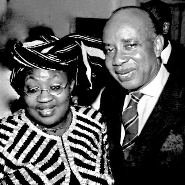 Profesor Ngozi Okonjo-Iwaeala and Sunmi Smart-Cole