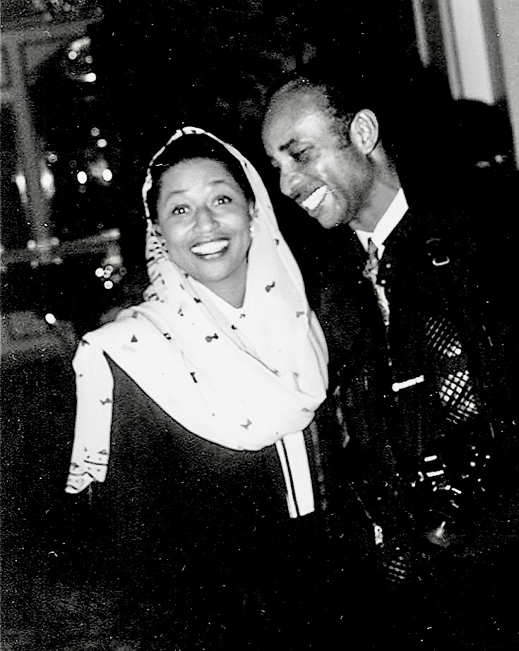 First female African American U.S. Senator Carol Moseley-Braun and Sunmi Smart-Cole  –  Charlotte, North Carolina, September 2003