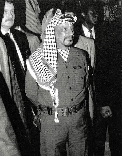 President of Palestine Yaser Arafat – Jakarta, Indonesia – 1991